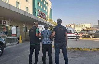 Hakkında hapis cezası bulunan örgüt üyesi Gaziantep’te...