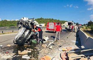 Hapşırık tutması kazaya neden oldu: 4 yaralı