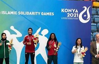 Hayriye Türksoy Hançer, Konya’dan altın madalyayla...