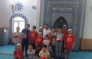 Hisarcık’ta Yaz Kur’an Kursu öğrencileri ödüllendirildi