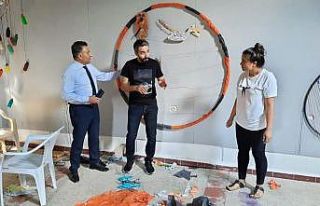 İl Milli Eğitim Müdürü Güney, Bayraktar Köyü...