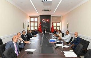 İl Toprak Koruma Kurulu Toplantısı Vali Orhan Tavlı...