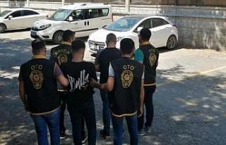 İnşaatta malzeme çalan 4 zanlı tutuklandı