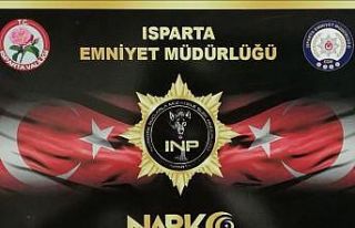 Isparta’da uyuşturucu operasyonlarında gözaltına...