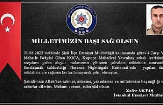 İstanbul Valiliği Şişli’de şehit olan mahalle...