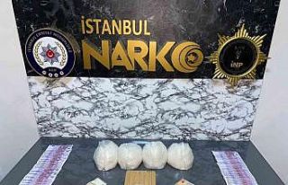 İstanbul’da 4 kilo metamfetamin ele geçirildi