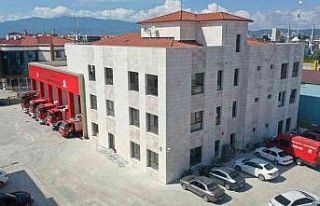 İtfaiye binası yeni yerine taşındı