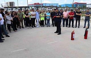 İtfaiye ve AFAD’dan İMES OSB’de tatbikat