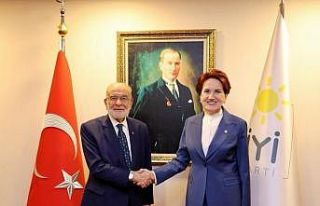 İYİ Parti Genel Başkanı Akşener, Saadet Partisi...