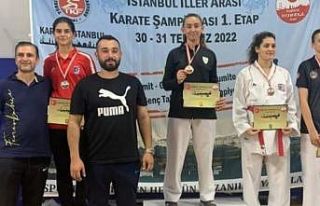 İzmit Belediyesporlu Melike, İstanbul’dan madalyayla...