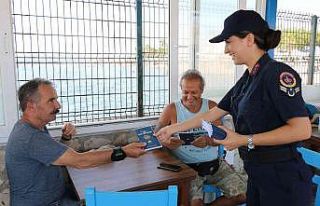 Jandarmadan erkeklere ‘Kadına El Kalkamaz’ eğitimi