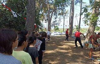 Jandarmadan izci çocuklara dağcılık eğitimi