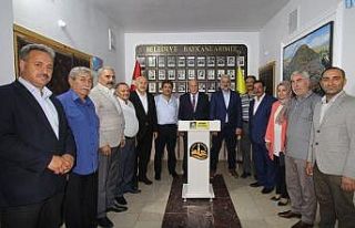 Kabaktepe ve Göksu’dan Başkan Pekmezci’ye ziyaret