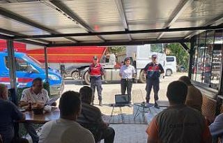 Kadına şiddetle mücadeleyi anlattılar