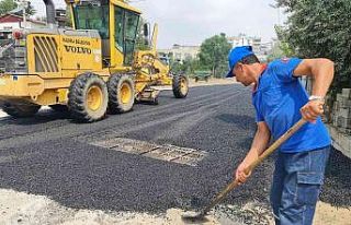 Kadirli’de yol çalışmaları