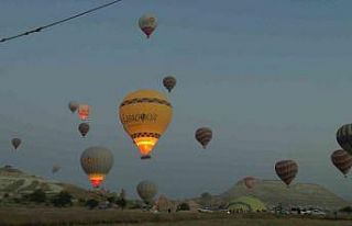 Kapadokya 7 ayda 1 milyon 892 bin 112 ziyaretçiyi...