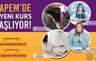 KAPEM’de 4 yeni kurs kaydı başladı