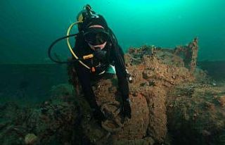 Karadeniz’in 36 metre altında sevinç çığlıkları