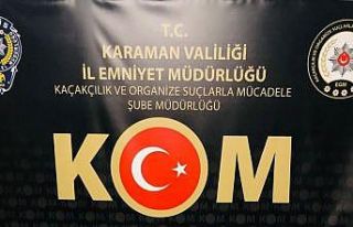 Karaman’da silah kaçakçılığından gözaltına...