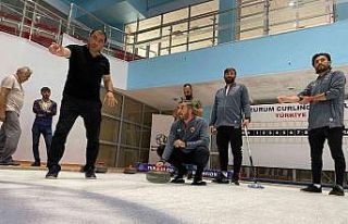 Karan’ın curling keyfi