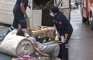 Kartal Sahil’de kaygan zemin kazası: Sürücü...