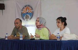 Kaş’ta seracılık kursu açıldı