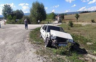 Kastamonu’da iki otomobil çarpıştı: 5 yaralı