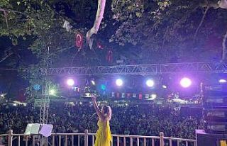 Kavaklıdere’de Nadide Sultan coşkusu yaşandı