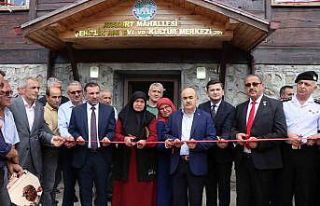 Kavak’ta Şehitlik Anı Evi Kültür Merkezi açıldı