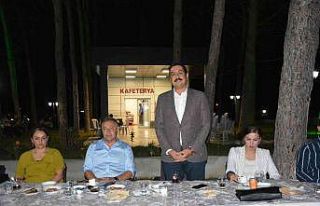 Kaymakam Ali Yıldırım onuruna veda yemeği düzenlendi