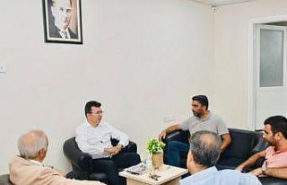 Kaymakam Şahin’den AGC’ye veda ziyareti