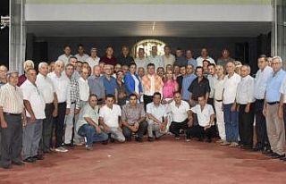 Kaymakam Şahin’e ’veda’ yemeği