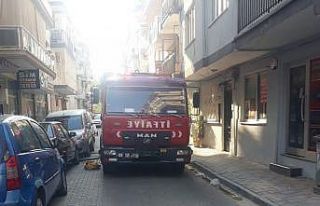 Kaynak makinesinden çıkan kıvılcımlar yangın...