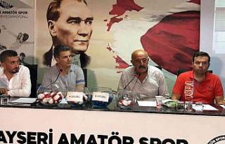 Kayseri Süper Amatör Küme fikstürü çekildi