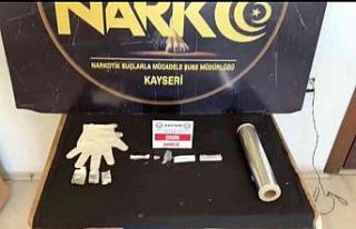 Kayseri’de uyuşturucu operasyonu