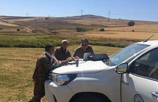 Kayseri’de yasa dışı av yapan 2 kişiye işlem...