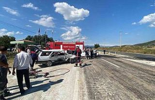 Kazada ağır yaralanan şahıs, yaşam mücadelesini...