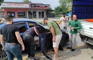 Kazada kopan parmağı bulmak için seferber oldular