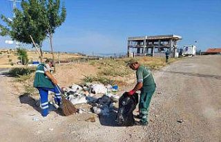 Keçiören’de mıntıka temizliği