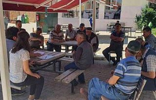 Kene mücadelesi hakkında eğitim verildi