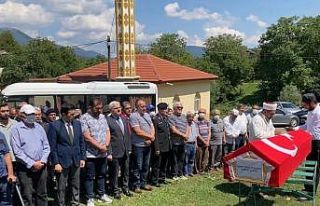 Kıbrıs gazisi son yolculuğuna uğurlandı