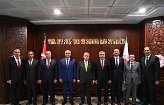 Kilis heyeti, Bakan Kirişci ile bir araya geldi