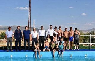 Kırıkkale’de 3 ilçeye yüzme havuzu yapıldı