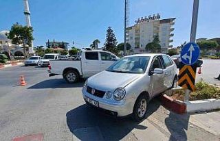 Kırmızı ışık ihlali kaza yaptırdı: 1 yaralı