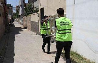 Kırsaldaki yaşlılara hastane yatağı verildi