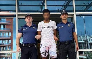 Kömürlük hırsızını güvenlik kamerası ele...