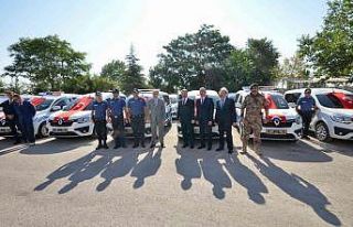 Konya Emniyetine 31 yeni araç takviyesi