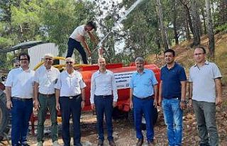 Köyceğiz’e yangınla mücadele amaçlı su tankeri...