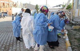 Köye kadın eli değdi