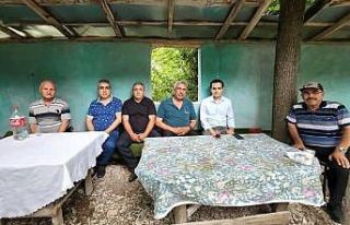 Köylerin ihtiyaçları ile ilgili bilgi aldı